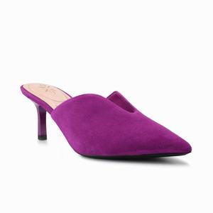 Nine West Kapps 9x9 Pointy Toe Mules - Rose - Ireland (CH2578014)